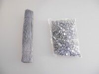 12mm Bleiplomben mit Plombendraht 12mm Bleiplomben mit Plombendraht