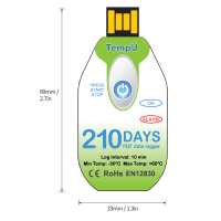 Einweg-Datenlogger TempU S3 V3.0 Einweg-Datenlogger TempU S3 V3.0