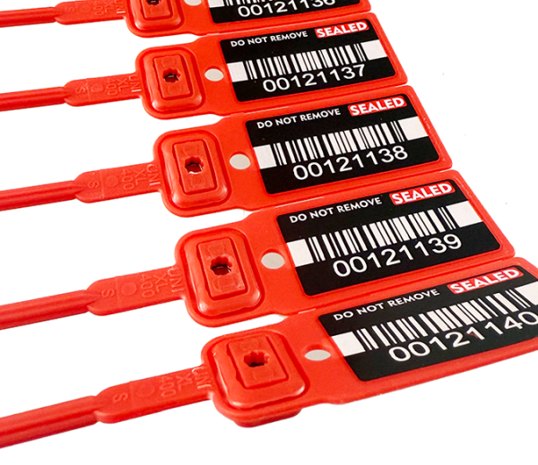 Durchziehplombe Universal XXL (1000 Stück) mit Barcode