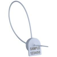 Personalisierte Durchziehplombe Mini-Seal (1000 Stück) Personalisierte Durchziehplombe Mini-Seal (1000 Stück)